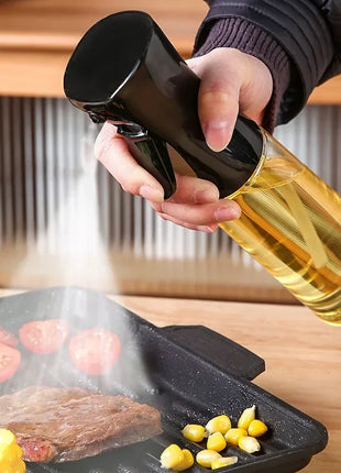 Household Use Oil Bottle Kitchen Home Outdoor Portable Spice Shaker Foggy Air Fryer Oil Kettle Things Spray Tools Gadgets Dining