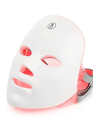 Rechargeable Facial LED Mask 7 Colors LED Photon Beauty Mask Skin Rejuvenation Home Face Lifting Whitening Skin Care Beauty Mask