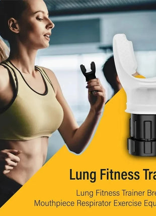 Silicone Breathing Fitness Exercise Equipment Portable Throat Adjustable Resistance Breathing Exercise Device