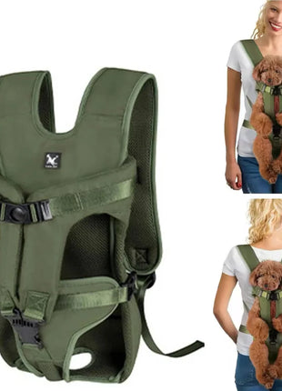 Pet Backpack Carrier For Cat Dogs Front Travel Dog Bag Carrying For Animals Small Medium Dogs Bulldog Puppy Mochila Para Perro