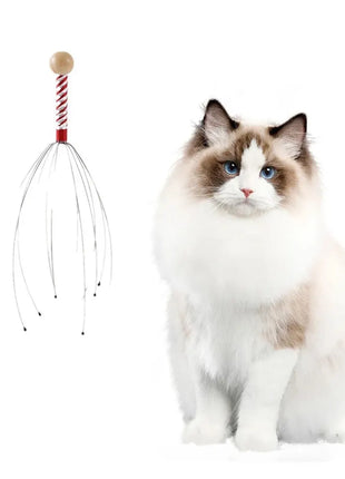 1PC Random Color Pet Massage Claw Head Massager Head Scratching Octopus Scalp Non Soul Extractor Divine Tool For Extracting