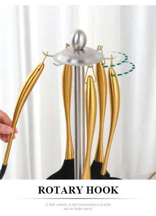 Silicone Spatula Heat-Resistant Non-Stick Set with Stainless Steel Handle for Pastry Baking Multifunction Cooking Kitchenware