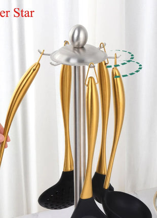 Silicone Spatula Heat-Resistant Non-Stick Set with Stainless Steel Handle for Pastry Baking Multifunction Cooking Kitchenware