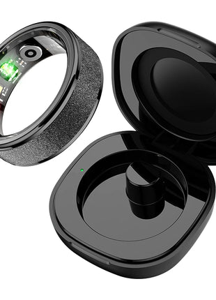 COLMI R10 Smart Ring with Charging Case for Men Women, Health and Sleep Monitor, 5ATM Waterproof, Multi-sport Mode