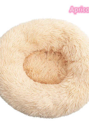 Super Soft Pet Cat Bed Plush Full Size Washable Calm Bed Donut Bed Comfortable Sleeping Artifact Suitable For All Kinds Of Cats