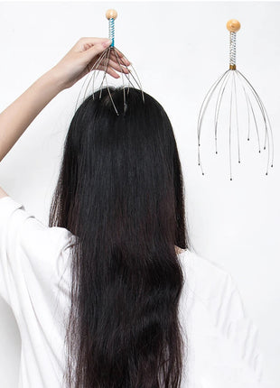 1PC Random Color Pet Massage Claw Head Massager Head Scratching Octopus Scalp Non Soul Extractor Divine Tool For Extracting