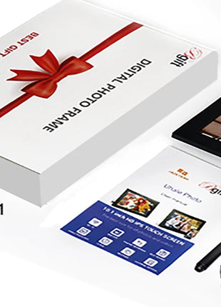WiFi Digital Photo Frame 10.1 Inch 32GB Smart Digital Picture Frame with 1280x800 HD Touch Screen Digital Frame Christmas Gift