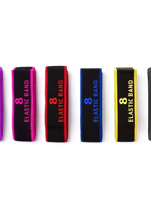 8 Section Style Dance Yoga Stretching Belt Pilates Fitness Tension Digital Elasticity Latin Elastic Stretch Resistance Band