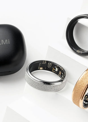 COLMI R10 Smart Ring with Charging Case for Men Women, Health and Sleep Monitor, 5ATM Waterproof, Multi-sport Mode