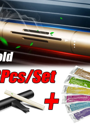 8Pc/Set Car Air Vent Perfume Car Air Freshener Flavoring Smell Aroma Car Perfumes Air Freshener Parfum Auto Interior Accessories