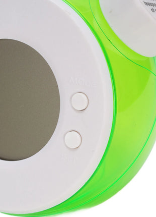 Water Powered LED Digital Alarm Clock Quiet Water Energy Clock Eco Conscious Clock For Nightstand Bedroom Office Living Room