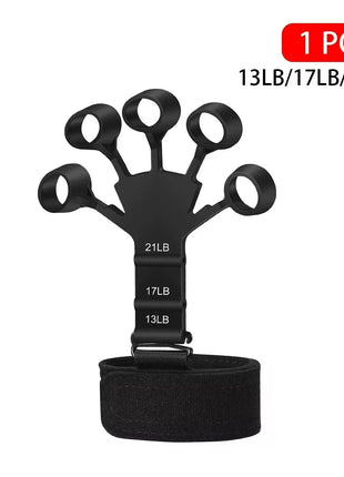 Hand Grip Strengthener Physical Tools Guitar Finger Trainer Training and Exercise Gym 6th Level Resistance Gripster Expander