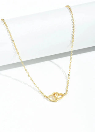 2pcs Couple Lock Key Heart Puzzle I Love You Pendant Couple Necklace Pendants Necklaces for Lovers Valentine's Day Jewelry Gifts