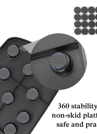 Portable Multifunctional Push-up Board Set With Handles Foldable Fitness Equipment For Chest Abdomen Arms And Back Training