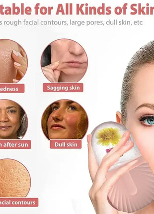 Ice Facial Roller Skin Care Beauty Lifting Contouring Tools Ice Cube Trays Ice Globe Balls Face Massager Skin Care Tool