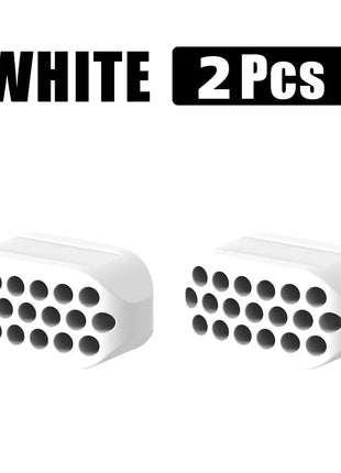 1/2Pcs Large Jaw Exerciser Fitness Jawline Muscle Training Double Chin Reducer Neck Face Slimming Mouth Jawliner Silicone Chew