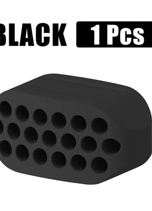 1/2Pcs Large Jaw Exerciser Fitness Jawline Muscle Training Double Chin Reducer Neck Face Slimming Mouth Jawliner Silicone Chew