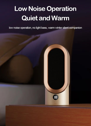 Portable Heater Electric Fan Heater Mini Radiator Desktop Warmer Machine For Winter PTC Ceramic Heating For Home Bedroom Office