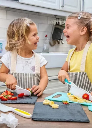 11/13/17PCS Kids Cooking sets Real Cooking Montessori Kitchen Tools for Toddlers Kids Safe Knives for 2/3/4/5/6/7/8 Year Old