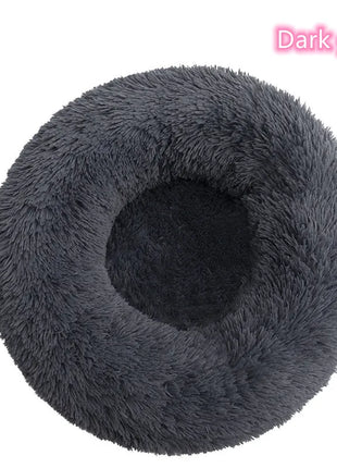 Super Soft Pet Cat Bed Plush Full Size Washable Calm Bed Donut Bed Comfortable Sleeping Artifact Suitable For All Kinds Of Cats