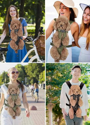 Pet Backpack Carrier For Cat Dogs Front Travel Dog Bag Carrying For Animals Small Medium Dogs Bulldog Puppy Mochila Para Perro