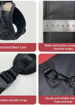Pet Travel Backpack(3 sizes) Shoulder Carrier Outdoor Hiking Walking Durable Comfortable Oxford Fabric Dog/Cat Carrier