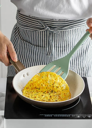 NEW Silicone Spatula Non Stick Pan Wooden Handle Silicone Vegetable Heat-resistant Silicone Cooking Spatula Spoon Kitchen tool