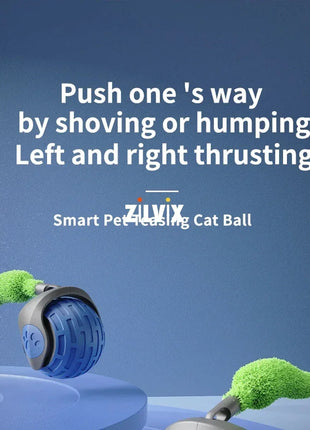 Automatic Rolling Ball Interactive Ball Cat Toys Pet Supplies Electric Dog Training Cat Teaser simulated Rat Rechargeable