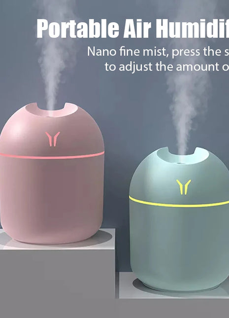 250ML Mini Aroma Oil Diffuser USB Essential Oil Atomizer Electric Air Humidifier With LED Night Lamp For Home Car