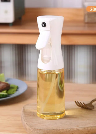 Household Use Oil Bottle Kitchen Home Outdoor Portable Spice Shaker Foggy Air Fryer Oil Kettle Things Spray Tools Gadgets Dining