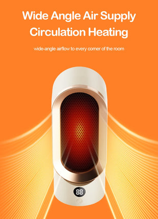 Portable Heater Electric Fan Heater Mini Radiator Desktop Warmer Machine For Winter PTC Ceramic Heating For Home Bedroom Office