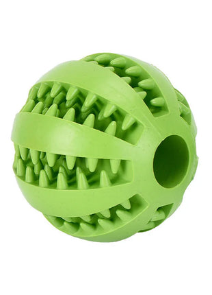 Dog Toy Ball Interactive Rubber Balls Puppy Chewing Toys Pet Tooth Cleaning Ball Cats Pets Food Treat Feeder Silicone Balls Toy