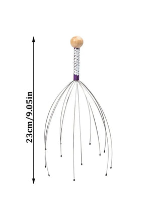 1PC Random Color Pet Massage Claw Head Massager Head Scratching Octopus Scalp Non Soul Extractor Divine Tool For Extracting