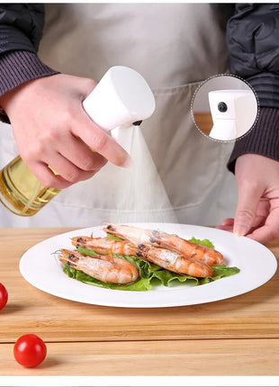 Household Use Oil Bottle Kitchen Home Outdoor Portable Spice Shaker Foggy Air Fryer Oil Kettle Things Spray Tools Gadgets Dining