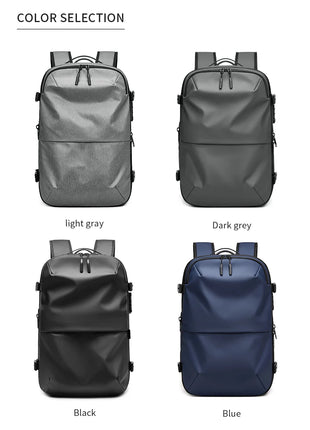 Men Travel Backpack vacuum compression 17 inch Laptop Backpack Business Large Capacity school Backpack Expanded Hiking backpack