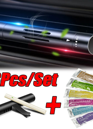 8Pc/Set Car Air Vent Perfume Car Air Freshener Flavoring Smell Aroma Car Perfumes Air Freshener Parfum Auto Interior Accessories