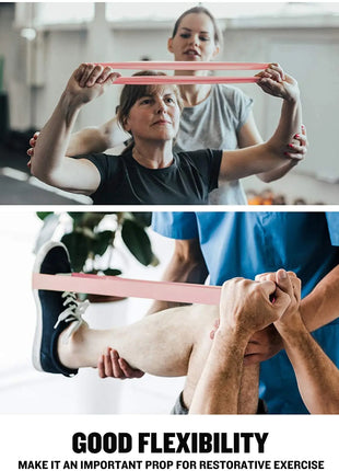 Different Resistance Bands Yoga Band Fitness Exercise Training Hip Tension Band Leg Squat Dance Elastic Loop Stretch Band