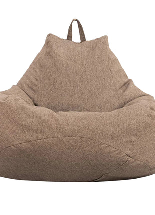 Lazy Sofas Cover Chairs Without Filler Comfortable Adults Bean Bag Chair Couch Living Room Bedroom Home Tatami Lounger Cover