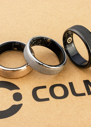 COLMI R10 Smart Ring with Charging Case for Men Women, Health and Sleep Monitor, 5ATM Waterproof, Multi-sport Mode