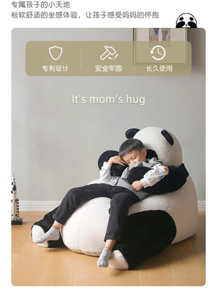 Balcony Living Room Bean Bags Cute Soft Nordic Floor Children Bedroom Sofa Chair Puffs Fluffy Single Canape Salon Furniture Home