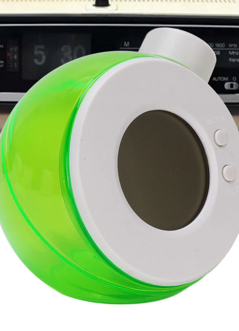 Water Powered LED Digital Alarm Clock Quiet Water Energy Clock Eco Conscious Clock For Nightstand Bedroom Office Living Room