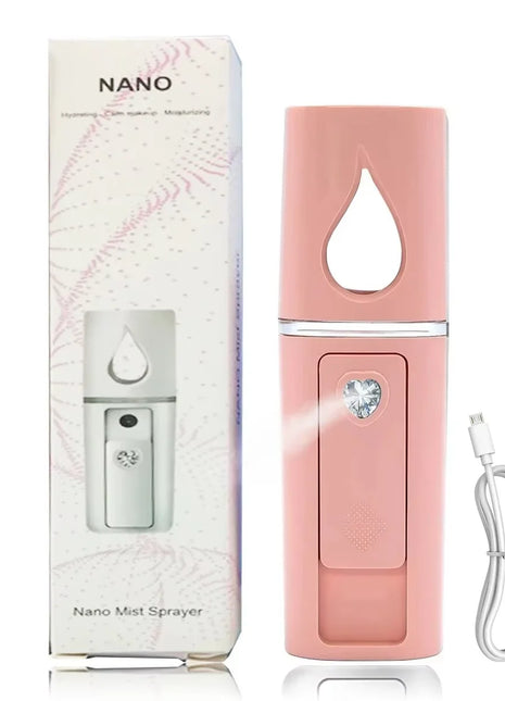 1PCS/3PCS 20ml Face Steamer Air Humidifier Facial Sprayer Nebulizer Hydrating Anti-aging Nano Wrinkle Women Beauty Skin Care