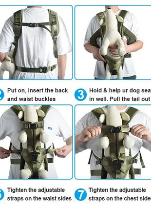 Pet Backpack Carrier For Cat Dogs Front Travel Dog Bag Carrying For Animals Small Medium Dogs Bulldog Puppy Mochila Para Perro