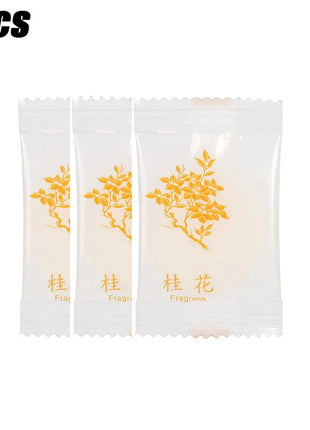 10pcs Toilet Air Deodorant Solid Round Fisher Aromatherapy Fragrance Lasting Deodorization Toilet Bedroom Wardrobe Car Home