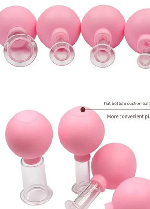 Slimming Face Sucker Suction Cup Vacuum Cupping Jar Cellulite Massager For Beauty Facial Eye Chineses Cupping Acupuncture