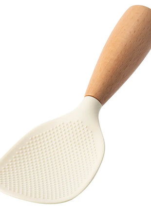 NEW Silicone Spatula Non Stick Pan Wooden Handle Silicone Vegetable Heat-resistant Silicone Cooking Spatula Spoon Kitchen tool