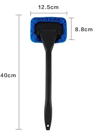 Car Window Cleaner Brush Kit Windshield Cleaning Wash Tool Inside Interior Auto Glass Wiper with Long Handle Car Accessories