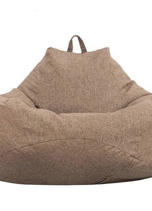 Lazy Sofas Cover Chairs Without Filler Comfortable Adults Bean Bag Chair Couch Living Room Bedroom Home Tatami Lounger Cover