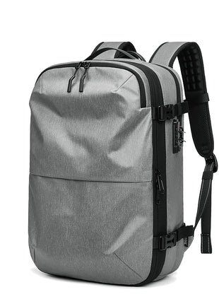 Men Travel Backpack vacuum compression 17 inch Laptop Backpack Business Large Capacity school Backpack Expanded Hiking backpack
