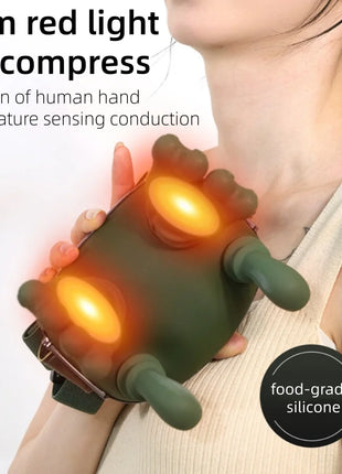 Bionic Neck Shoulder Massager Heated Back Massagers Electric Kneading Muscles Massage Pillow Neck Waist Leg Body ﻿3-Level Modes